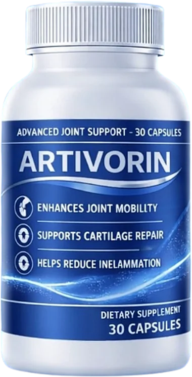A bottle of Artivorin Advanced Joint Support